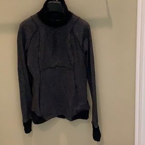Lululemon Black and Grey sweatshirt
